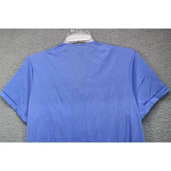 Vanity Fair Vintage Women's Blue Nylon Pajama Set-Size Small - Picture 6 of 9